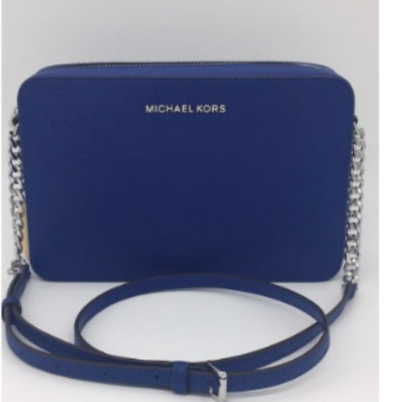 MICHAEL Michael Kors Handbags - MICHAEL Michael Kors Jet Set Large Saffiano Leather Crossbody